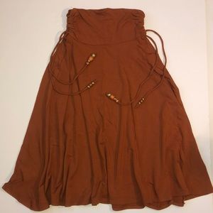 Lotta Stensson midi skirt/ strapless mini size S